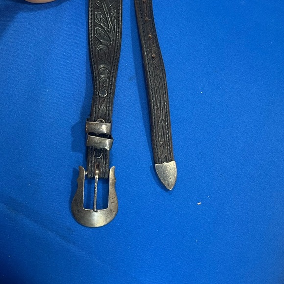 vintage Chacon sterling silver belt buckle 40” - Picture 2 of 11